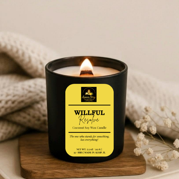 Willful Resolve Candle
