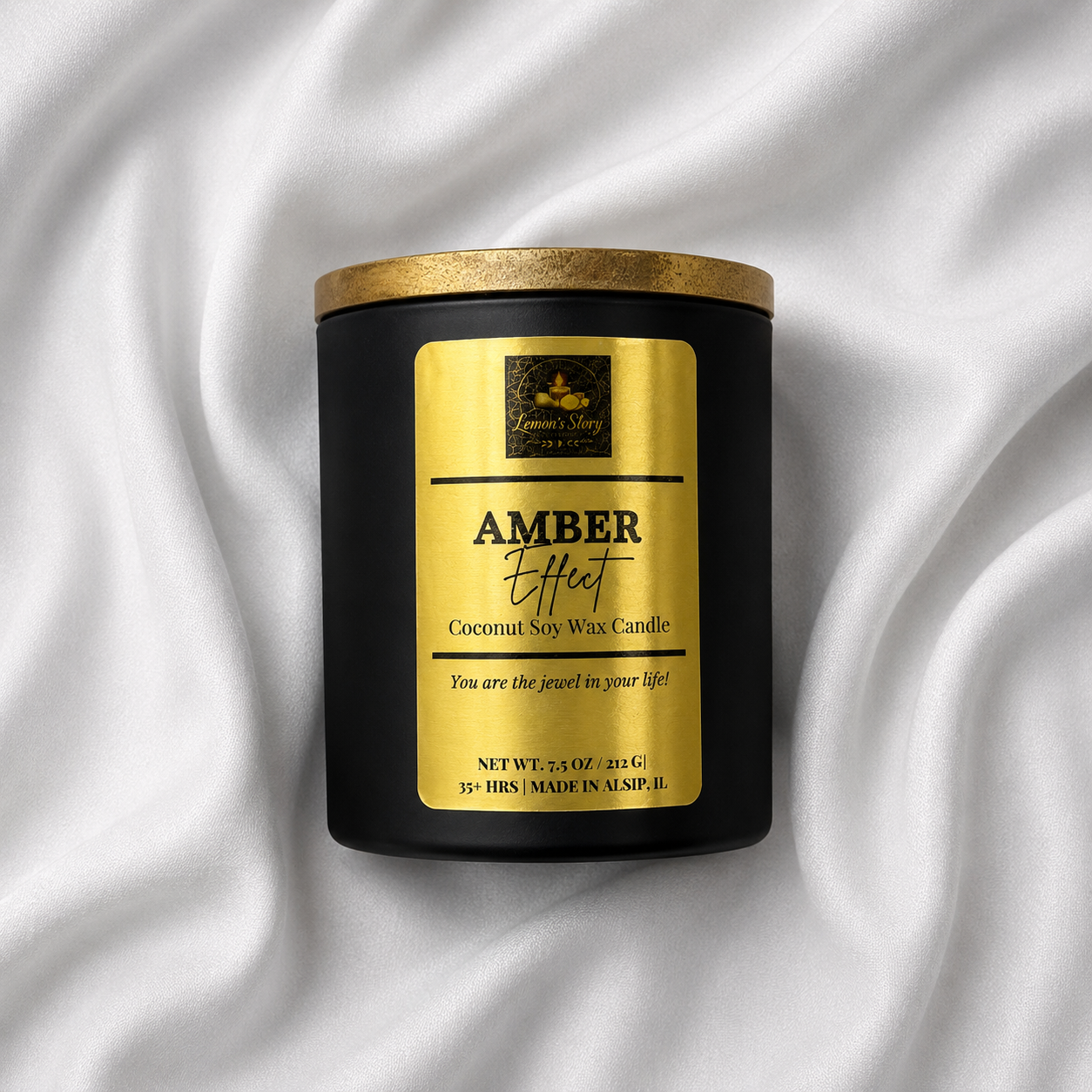 Amber Effect Candle