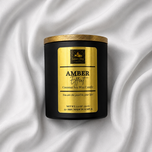 Amber Effect Candle