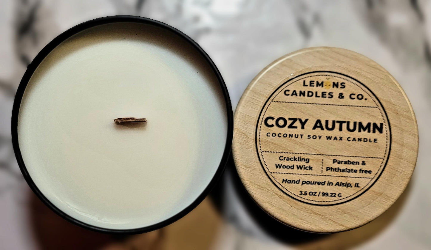 Cozy Autumn Candle