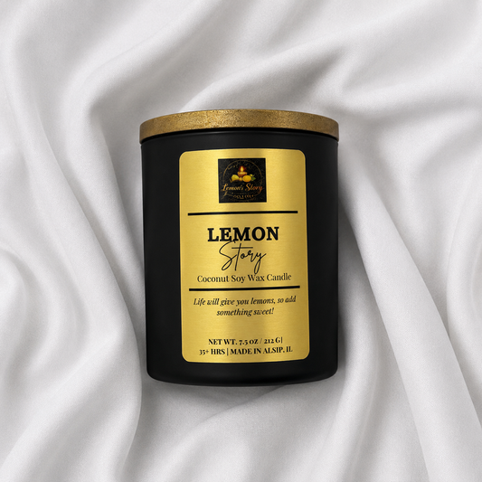 Lemon Story Candle