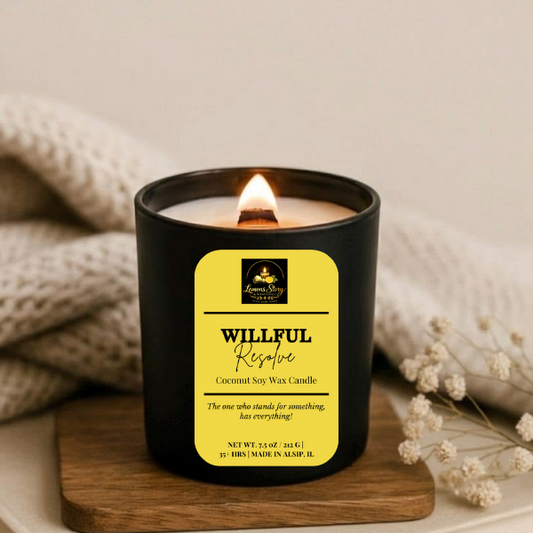 Willful Resolve Candle